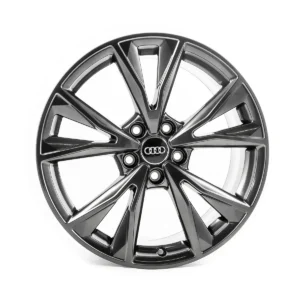Nova originalna Audi OE 18" aluminijasta platišča za Audi Q3 (FA) – Temni krom, Sijaj