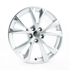 Nova originalna Audi OE 18" aluminijasta platišča za Audi Q3 (FA) – Srebrna, Sijaj