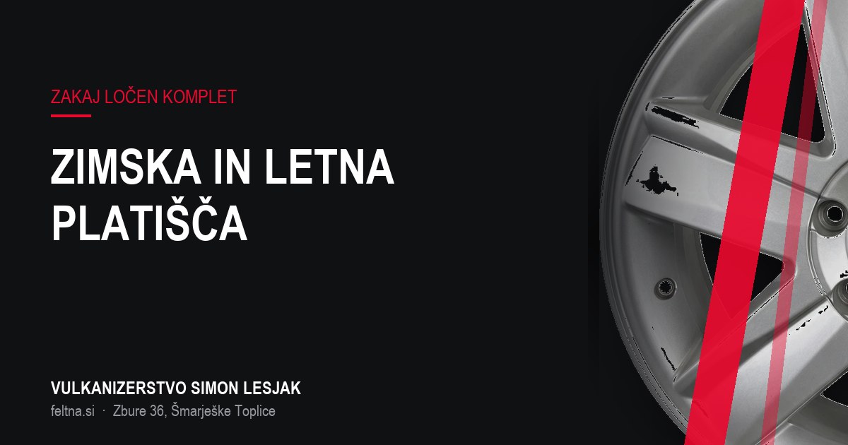 Zimska in letna platišča: zakaj se izplača ločen komplet
